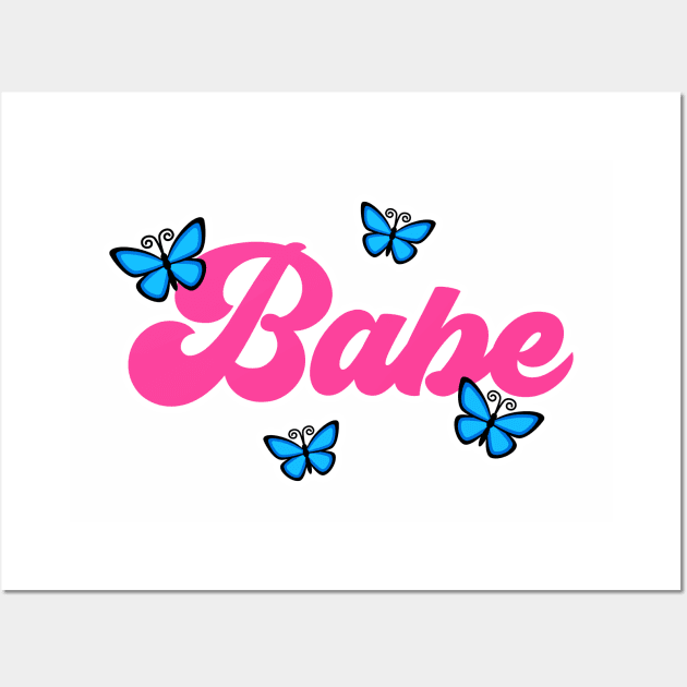 Babe Wall Art by Valentina